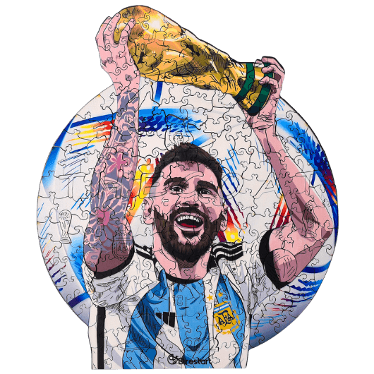 Messi Wooden Puzzle 4