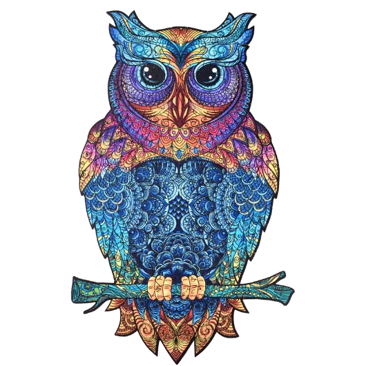 Owl Jigsaw Wooden Puzzle