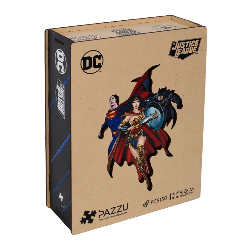 אריזת פאזל עץ DC אריזת פאזל עץ DC